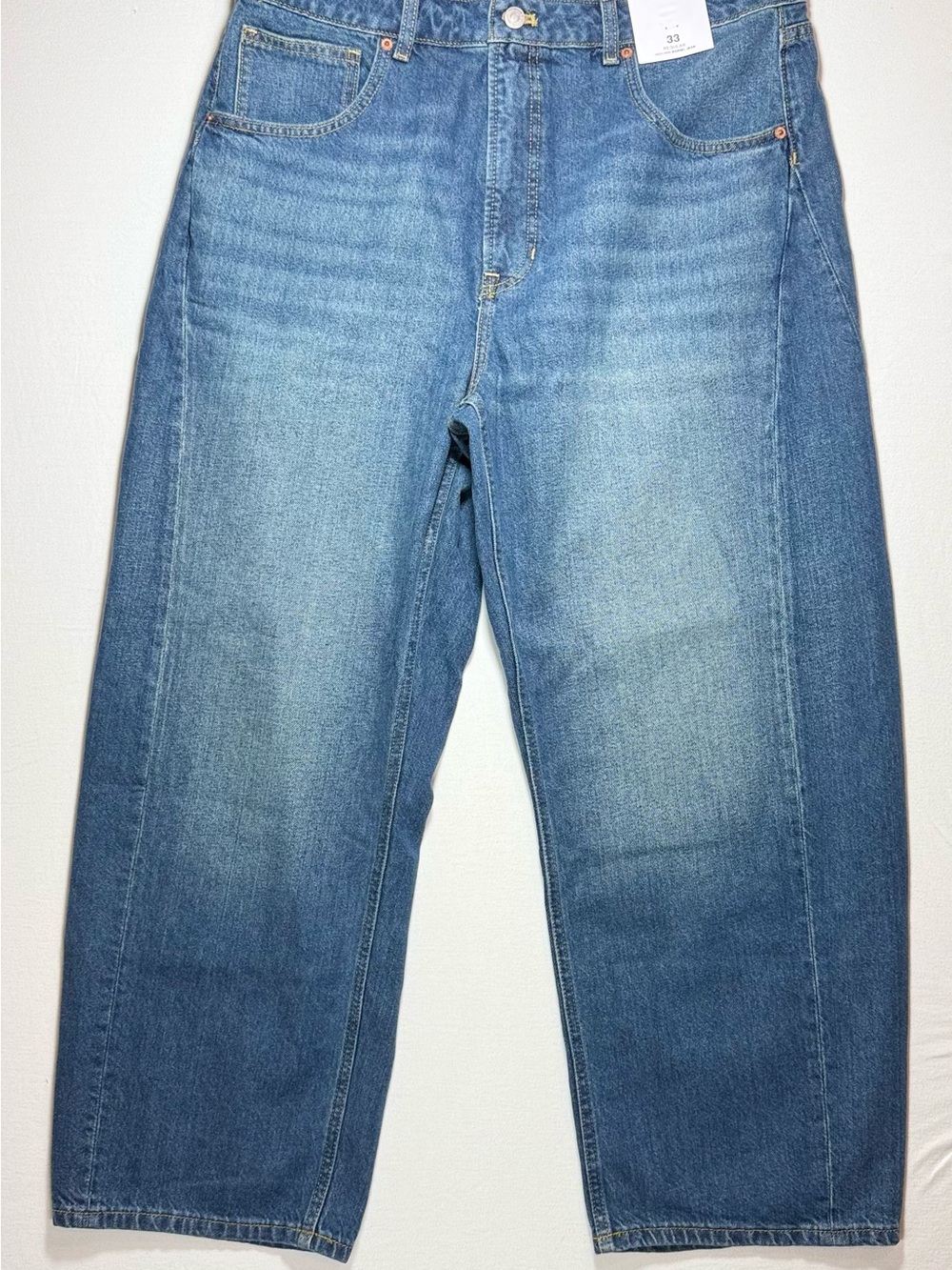 Fabletics Women's Light Blue barrel Jeans